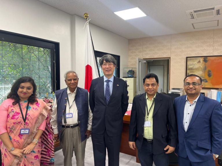 CIS paid a courtesy visit to welcome the newly appointed Honorable Ambassador Mr. Iwama Kiminori  at the Embassy of Japan in Bangladesh